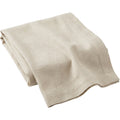 Bleot Linen Blend Tablecloth Oatmeal 60 x 84 in